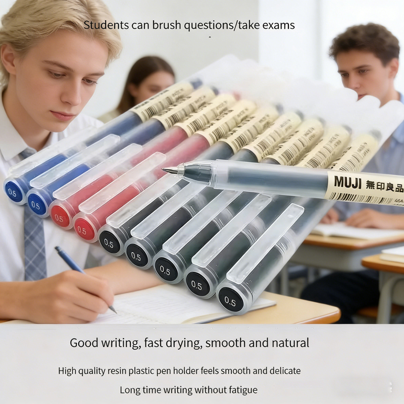 Set di penne a sfera MUJI da 6 - Muji Stationery Gel Pen recensione e prezzo