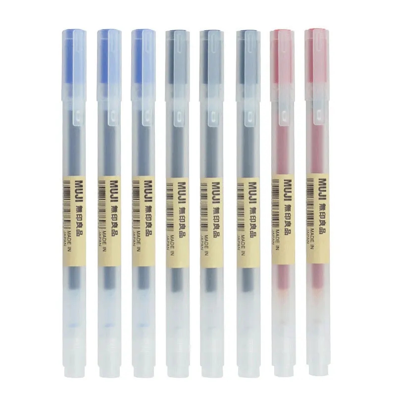 3-6 Pz/set 0.38mm Kawaii MUJIs - Muji Stationery Gel Pen recensione e prezzo